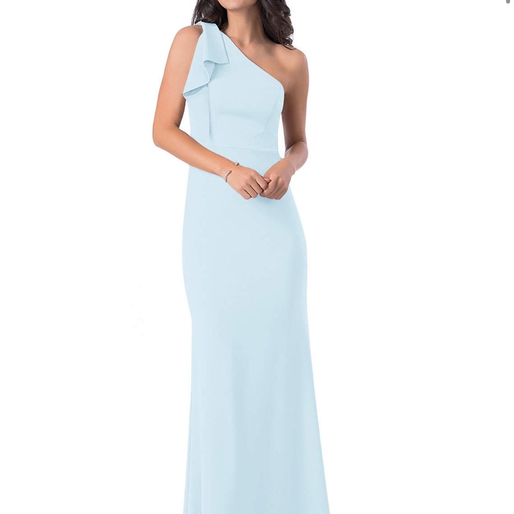 Azazie Rinna Sky Blue dress